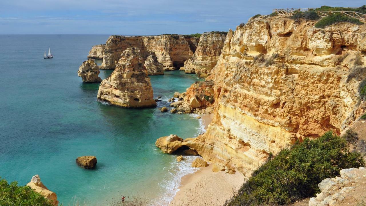 Apartamento 2M - Praia Do Carvoeiro كارفويرو المظهر الخارجي الصورة